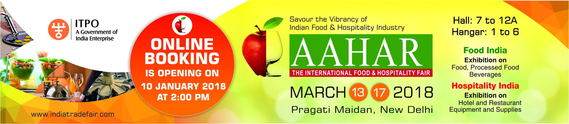 AAHAR - International Food & Hospitality Fair 2018 AAHAR - International Food & Hospitality Fair 2018