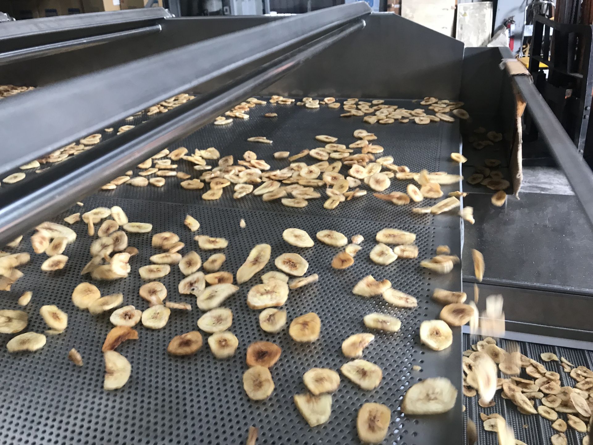 Linia produkcyjna do produkcji chipsów bananowych