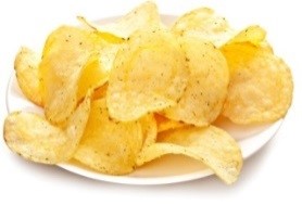 Kartoffelchips-Produktionslinie
