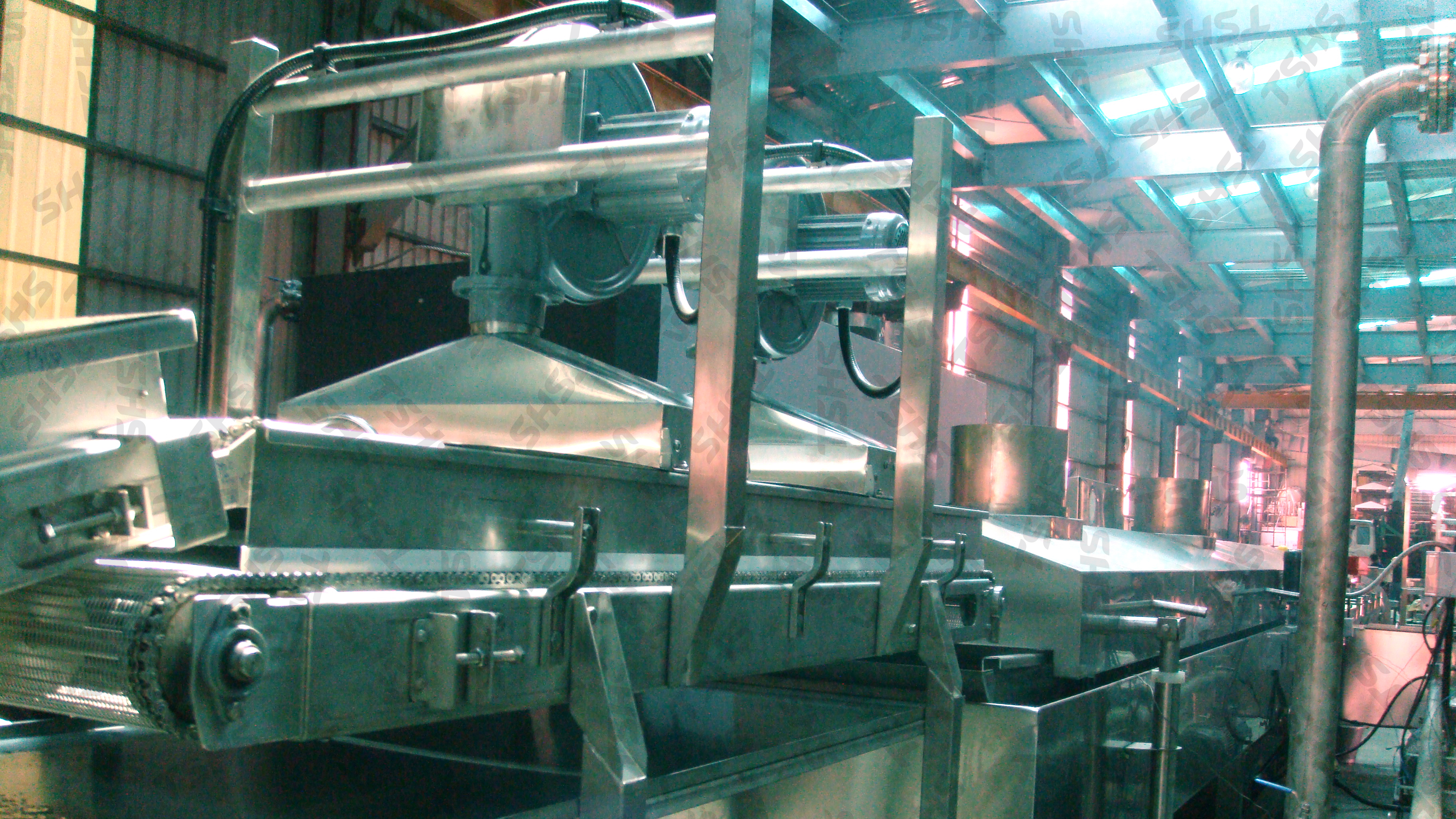 洋芋片生產線-風乾輸送帶