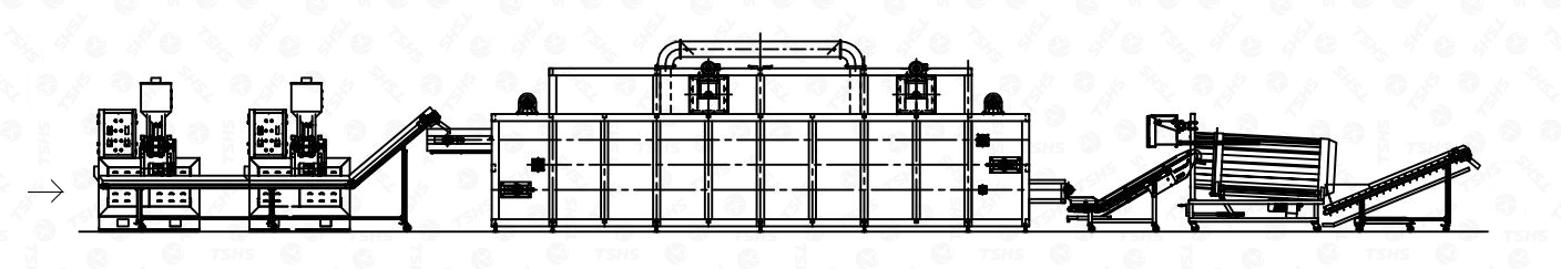 grain puff production line planning design